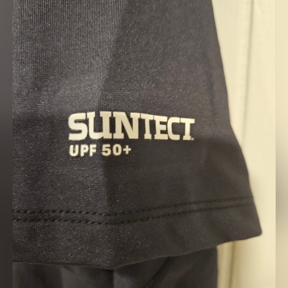 SUNTECT SPF 50+ Women's Resort Polo 4XL NWT Black - Picture 8 of 8